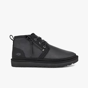 Ugg Neumel Zip Men Classic Boots Black (6910TJRUK)